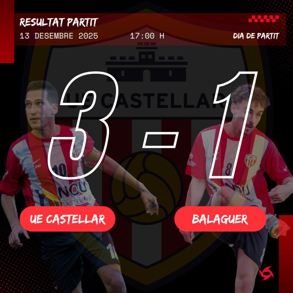 J12 UE CASTELLAR - BALAGUER (3-1) 13-12-2025