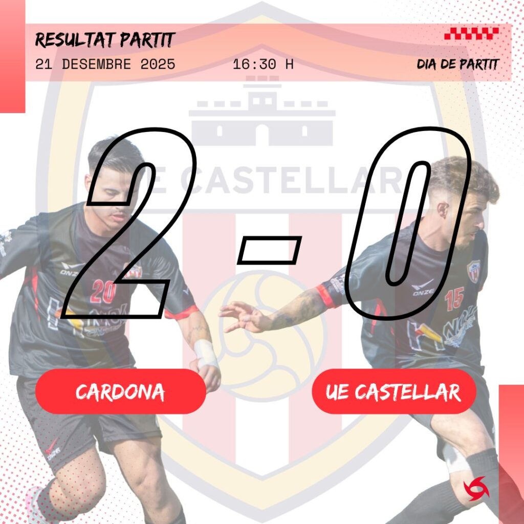 J13 CARDONA - UE CASTELLAR (2-0) 21-12-2025