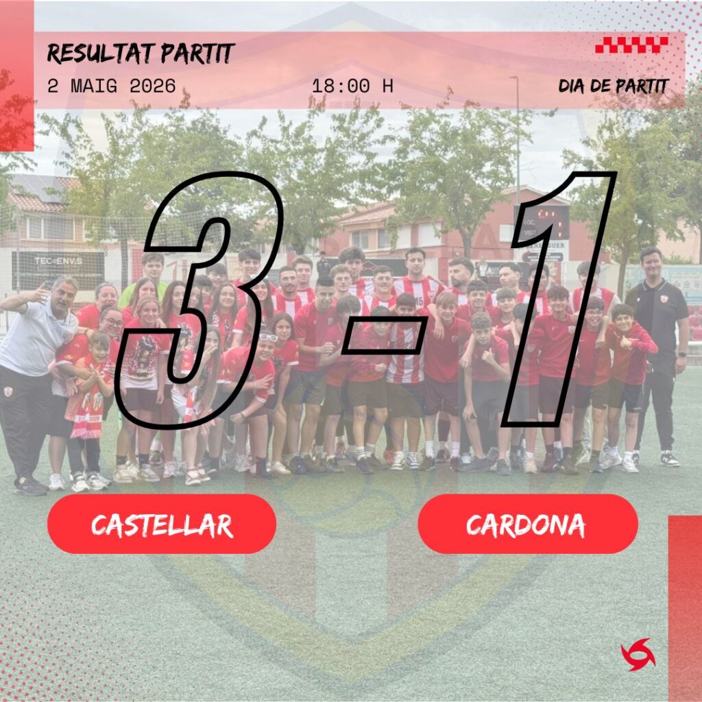 J28 UE CASTELLAR - CARDONA (3-1) 05-05-2026